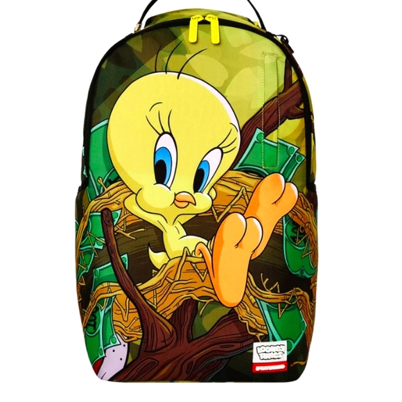 Sprayground its! Tweety Backpack Tweety Bird Limited Edition Brand New Flawless - Picture 9 of 10